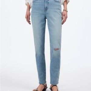Madewell Light Blue Straight Leg Jeans